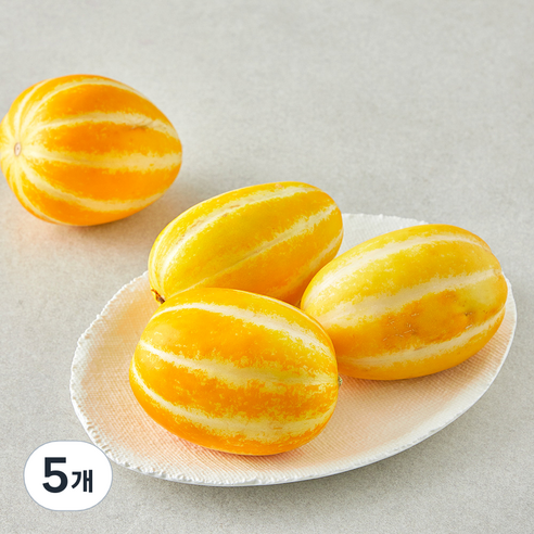 당도선별 성주 실속 참외 중소과 3~5입, 1kg(3~5입), 5개
