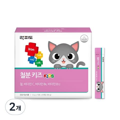 락피도 철분 키즈, 90g, 2개