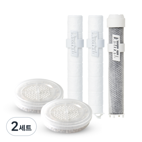 듀벨 와이즈 아이 베이직 / 비타민용 필터 2p + 세디필터 2p + 카본필터 세트, 2세트