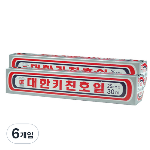 대한웰빙은박 대한키친호일, 6개입