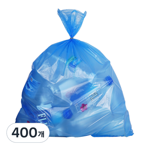 [국내생산] 담다 쓰레기봉투 청색, 40L, 400개