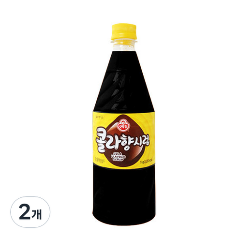 오뚜기 콜라향 시럽, 1kg, 2개