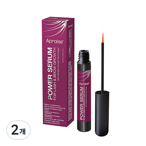어프레이즈 파워 세럼 눈썹 영양제, 2개, 10ml