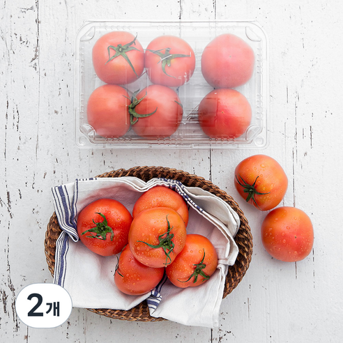 곰곰 완숙 토마토, 1kg, 2개 1kg × 2개 섬네일