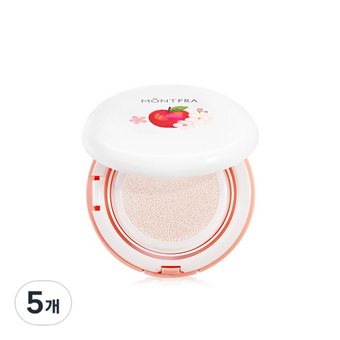 몽프라 스윗메모리 키즈 썬쿠션 SPF50+ PA++++, 15g, 5개