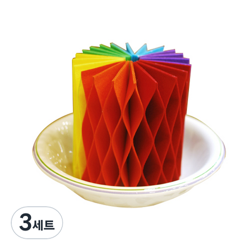 오즈펠트 무지개 펠트 가습기 DIY패키지, 3세트