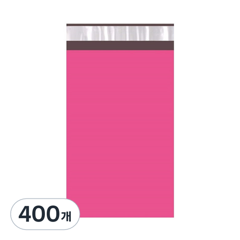 담다 HDPE 택배봉투 핑크, 400개