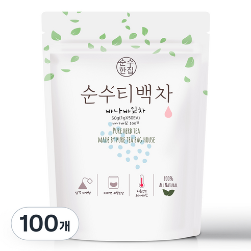 순수한집 바나바잎차, 1g, 1개