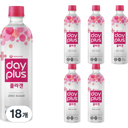 데이플러스 콜라겐, 500ml, 18개