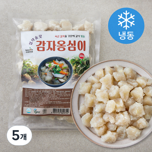 감자옹심이 (냉동), 5개, 500g