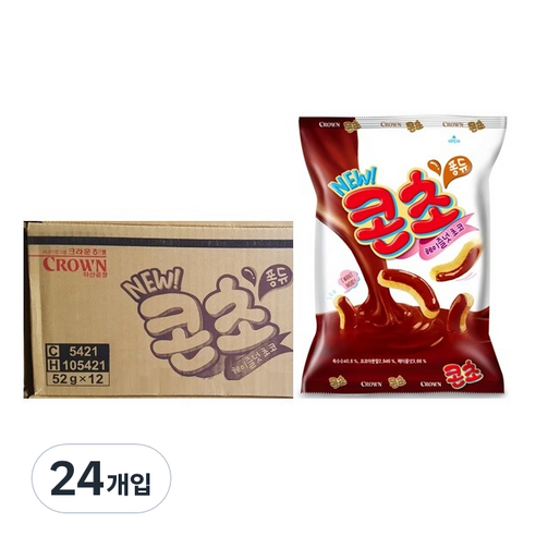 크라운 콘초, 52g, 24개