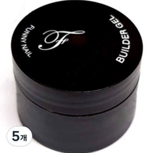 퍼니네일 빌더젤, 클리어, 5개, 30g