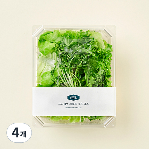 프리미엄 피슈트 가든 믹스, 100g, 1개입, 4개