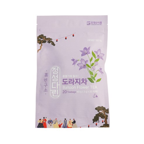 정성다린 도라지차, 40g, 20개입, 1개