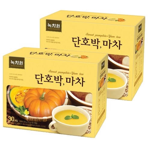 녹차원 단호박마차, 17g, 30개입, 2개