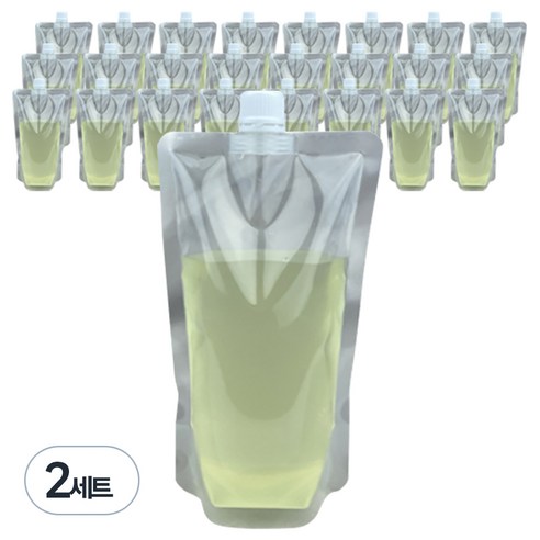 맘스퀴즈 스파우트 음료 파우치 200ml 22파이, 10 x 17cm, 25개, 2세트