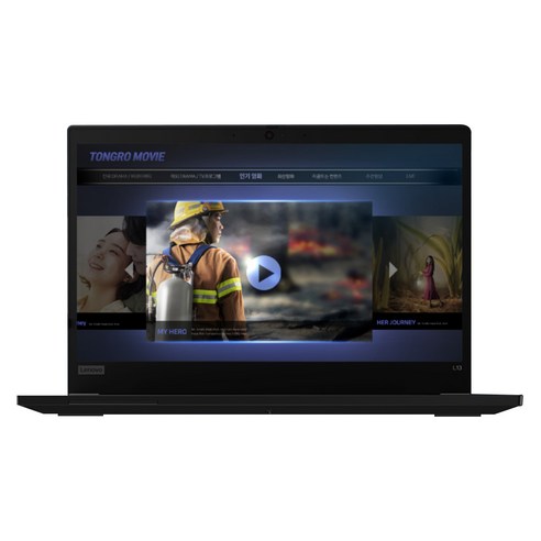 레노버 2021 ThinkPad L13 AMD G2 13.3, Black, 라이젠5, 256GB, 8GB, WIN10 Pro, 21ABS00200