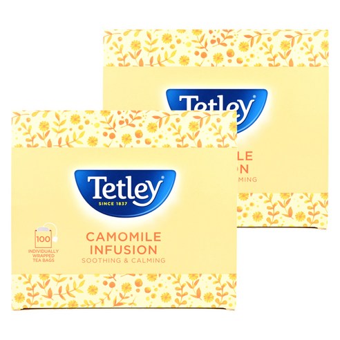 테틀리 카모마일 티백, 1.3g, 100개입, 2개