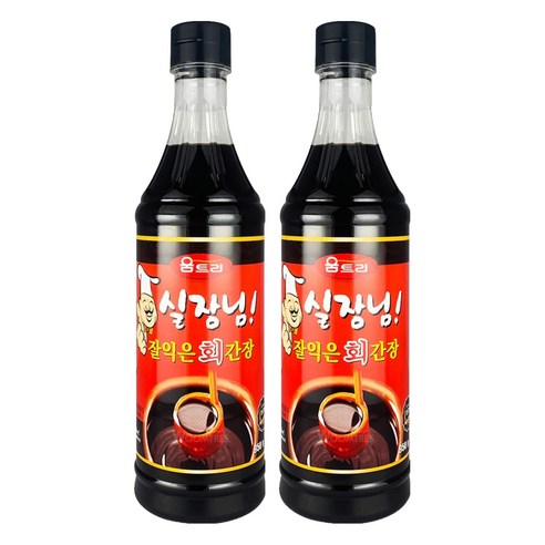 움트리 실장님 잘익은 회간장, 950g, 2개