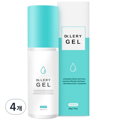 닥터레리 마사지젤 프리미엄, 80g, 4개