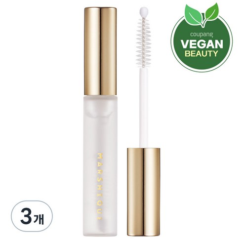마르시끄 인리치드 속눈썹 눈썹 영양제, 7.5g, 3개