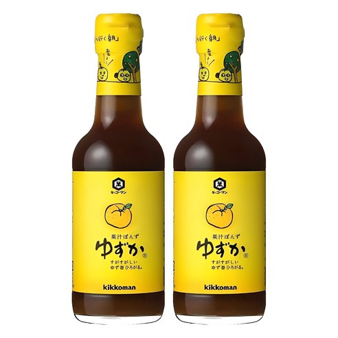 바른씨 기꼬만 폰즈 유즈카 250ml, 2개