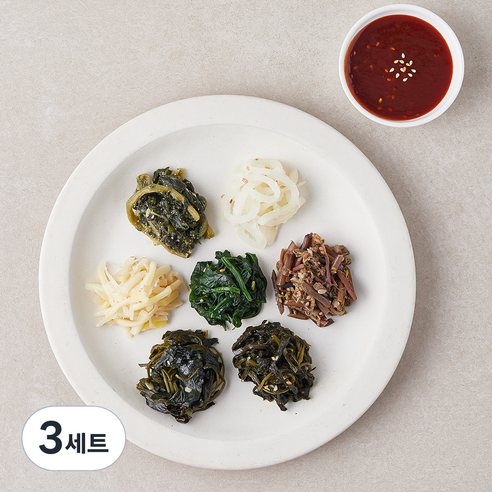 정미경키친 비빔밥용 산채나물 비빔세트 190g, 3세트