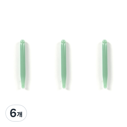 블럭마트 인도비취 괄사 3p, TYPE3, 6개