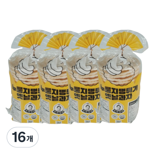 풍미상회 누룽지 뻥튀기 옛날과자, 16개, 120g