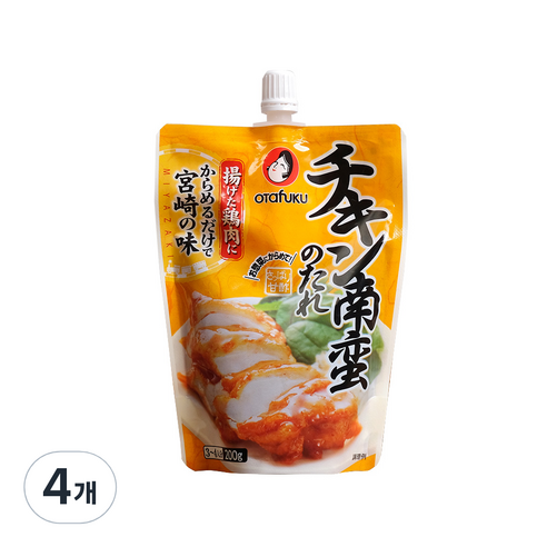 오타후쿠 치킨난반용 타레 소스, 200g, 4개
