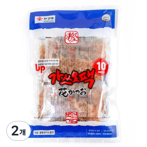 야마끼 소포장 하나 가쓰오팩, 10g, 2개