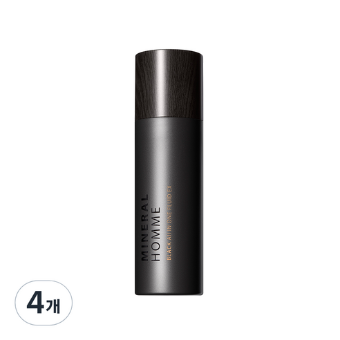 더샘 미네랄 옴므 블랙 올인원 플루이드 이엑스, 100ml, 4개