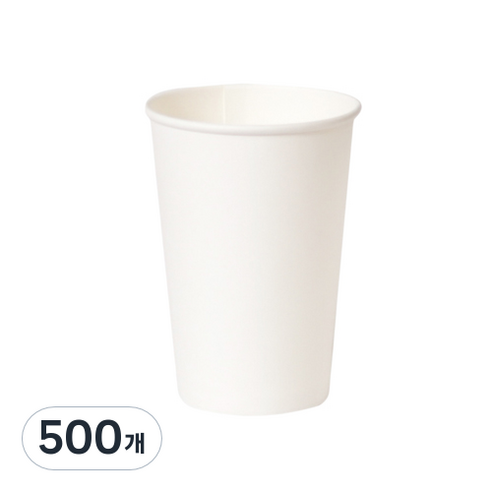 테이크아웃 종이컵 무지 300ml, 1개, 500개
