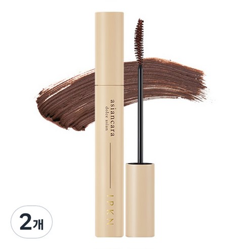 입큰 아시안카라 마스카라 7g, 2호 돌체아시안 로시브라운, 2개