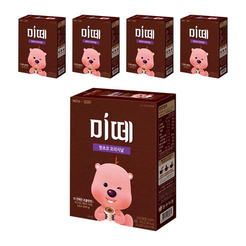 미떼 핫초코 코코아 분말 오리지날, 30g, 10개입, 5개