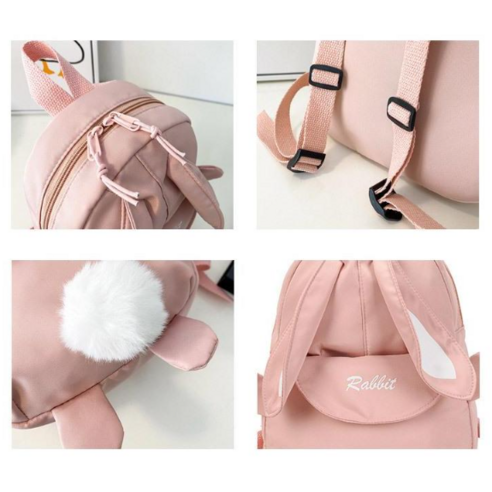 귀여움 폭발하는 키즈트리 여아용 토끼 소풍 백팩