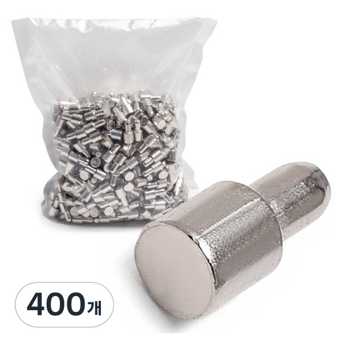 손잡이세상 목재선반용 핀다보, 크롬, 400개