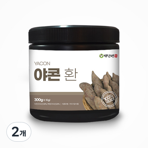 백장생 야콘환, 2개, 300g