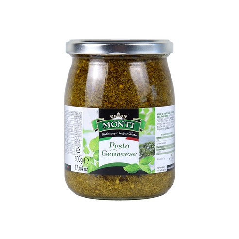 몬티 바질 페스토 소스, 500g, 2개