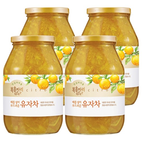 복음자리 유자차 1030gx1병, 1.03kg, 1개입, 4개
