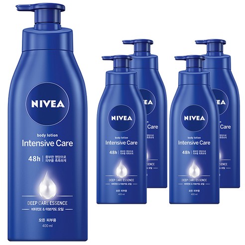 니베아 인텐시브 바디로션, 400ml, 5개