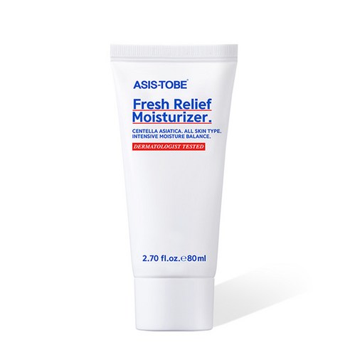 애즈이즈투비 프레쉬 릴리프 모이스처라이저 크림, 80ml, 1개
