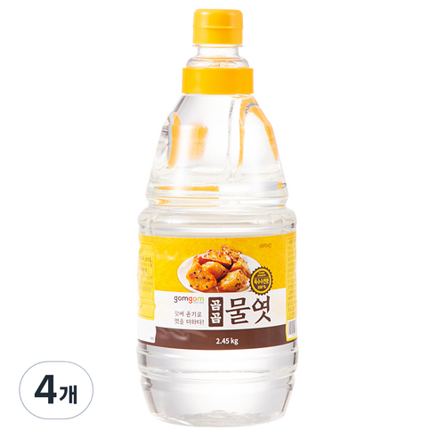 곰곰 물엿, 2.45kg, 4개