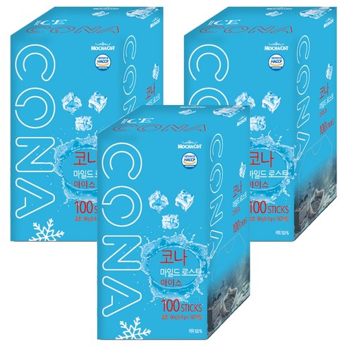 CONA 마일드로스트 아이스 원두커피믹스, 900mg, 100개입, 3개