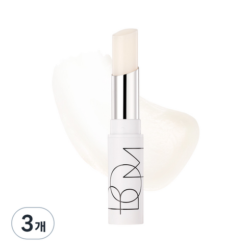 비오엠 듀이 립밤, 01 퓨어바닐라, 4.5g, 3개