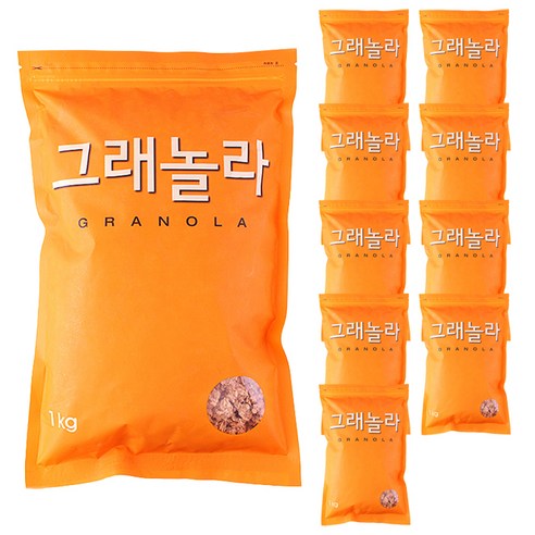 동서 그래놀라, 1kg, 10개