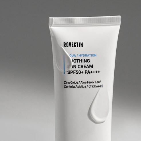 촉촉한 수분감으로 피부를 지키는 로벡틴 아쿠아 수분 선크림