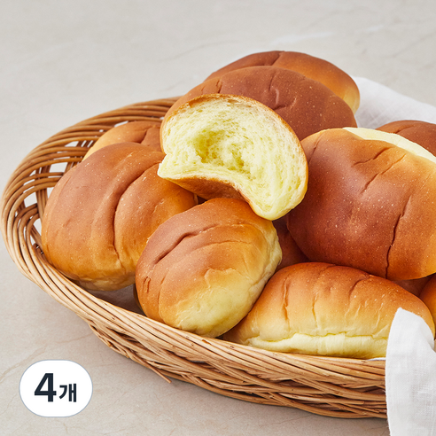 미각제빵소 버터롤, 520g, 4개