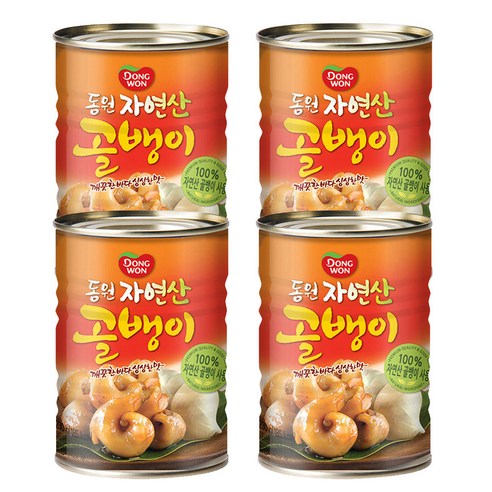 동원 자연산 골뱅이, 230g, 2개