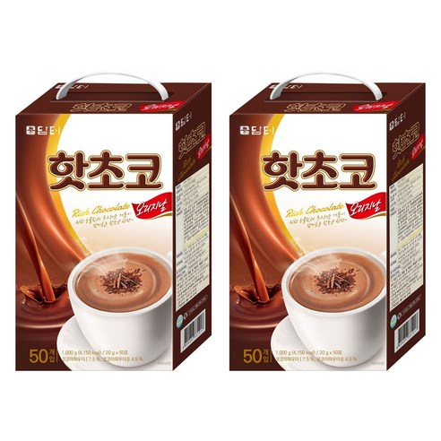 담터 핫초코, 20g, 50개입, 2개